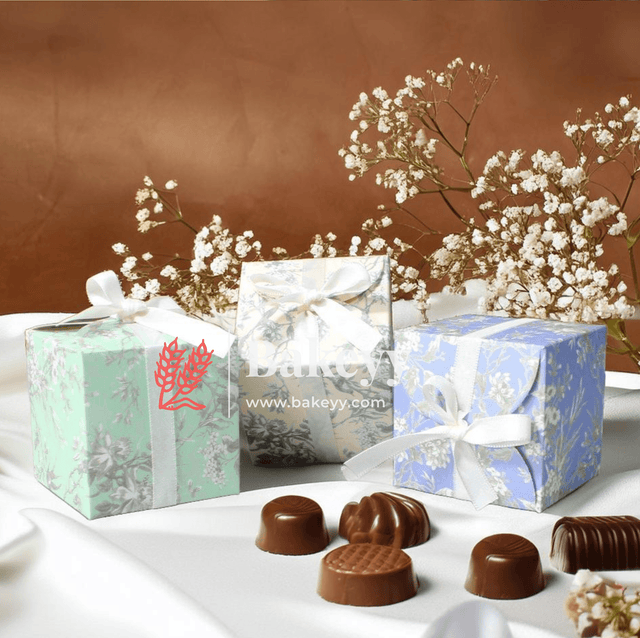 Endearing Gift Box | Pack Of 10 | Candy Box | Return Gift Box | - Bakeyy.com - India - Endearing Gift Box | Pack Of 10 | Candy Box | Return Gift Box | - Blue