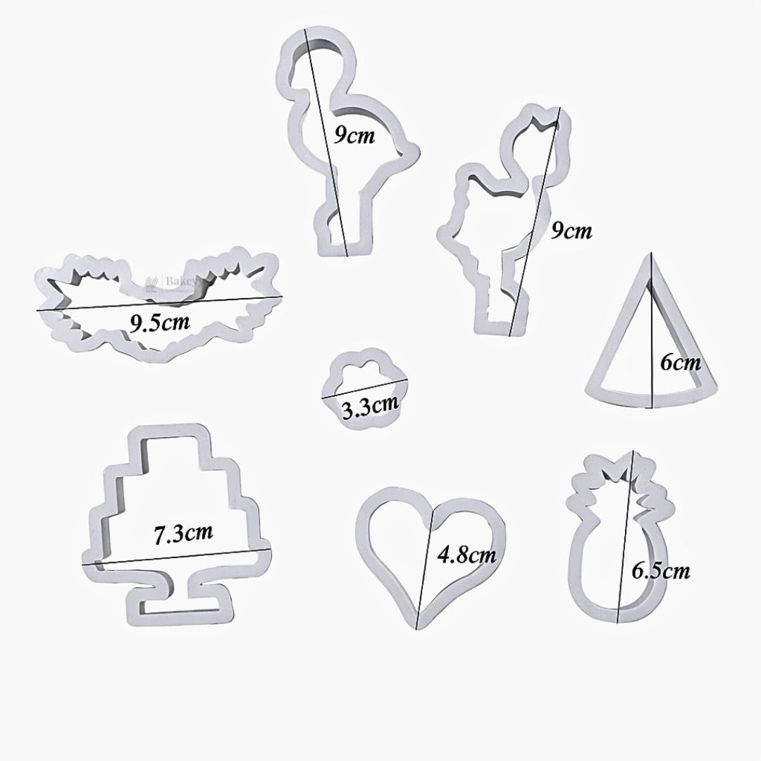 Flamingo Multi Cutter Set | 8 Piece | Pack of 1