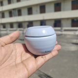 Flat-Top Curved Metal Candle Tin Boxes with Lid | Candle Metal Tin Box | Pack of 10