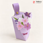 Floral Bouquet Goodie Box with Handle | Pack of 10