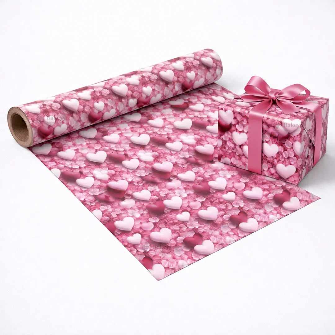 Floral_Heart_Print_Gift_Wrapping_Paper_Sheets2 - Bakeyy.com