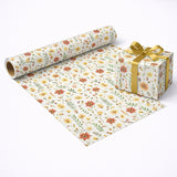 Floral & Heart Print Gift Wrapping Paper Sheets | Premium Decorative Wrapping for Gifting | Pack of 25 per pack