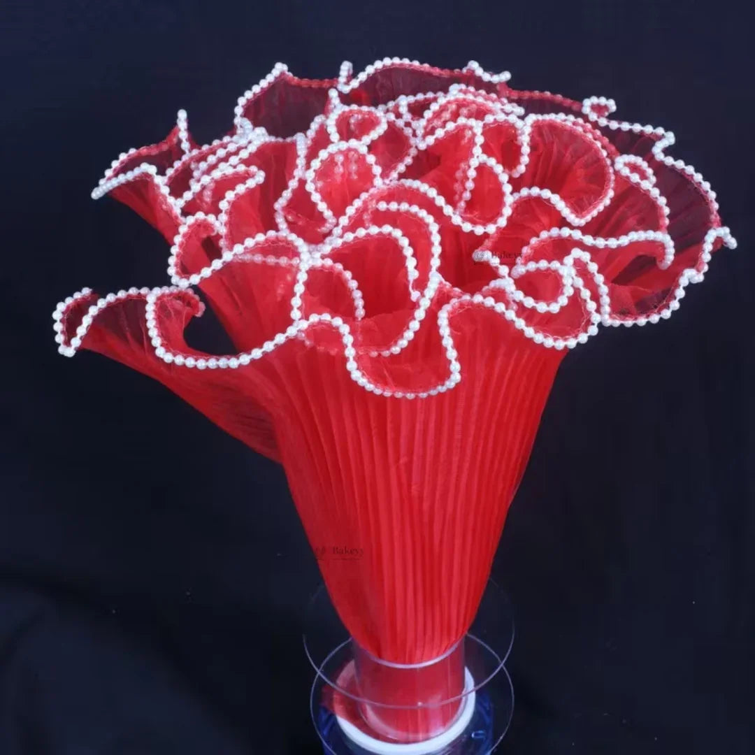 Flower Wrapping Mesh Roll | Decorative Bouquet Wrap | Florist Packaging | Pack of 1