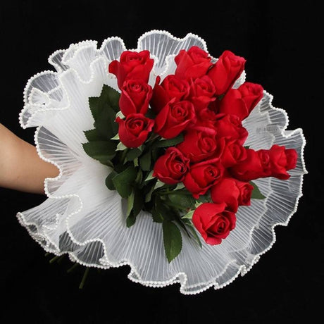 Flower Wrapping Mesh Roll | Decorative Bouquet Wrap | Florist Packaging | Pack of 1