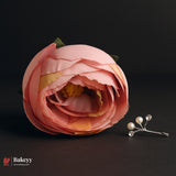 Mini Button Rose Artificial Flowers | Small Craft Flowers | Multi-Color Options | Pack of 50