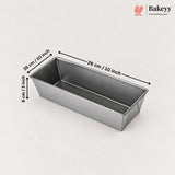 Non-Stick Baking Pan | Oblong Cake Pan | Steel Rectangular Baking Mold | Tray for Cake| Brownie | Bakeware | Easy to Clean | Optimal Heat Conduction
