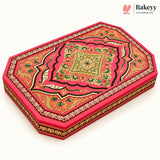 Embossed Printed Sweet Box with Golden Cavity | 4 Designs | Pack of 1
