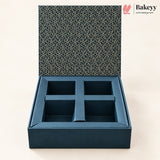 Printed Chocolate Box with Cavity Insert  | 2 Designs | Pack of 1