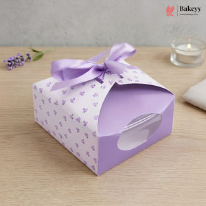 Gift Box | Pack Of 10 | Chocolate Packing Box | Return Gift Box | Red and Lavender colour | Big