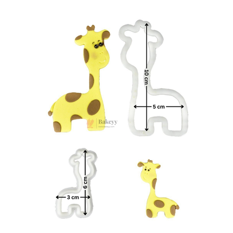Giraffe Fondant & Cookie Cutter Set | 2 Sizes