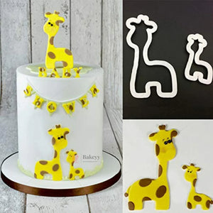 Giraffe_Fondant_Cookie_Cutter_Set_2_Sizes2 - Bakeyy.com