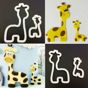 Giraffe_Fondant_Cookie_Cutter_Set_2_Sizes3 - Bakeyy.com