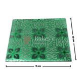Glitter Matte Chocolate Wrappers | Green Colour | Pack of 80 | - Bakeyy.com - India - Glitter Matte Chocolate Wrappers | Green Colour | Pack of 80 | - Default Title