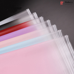 Gradient Korean Flower Bouquet Cover Sheet | Pack of 20