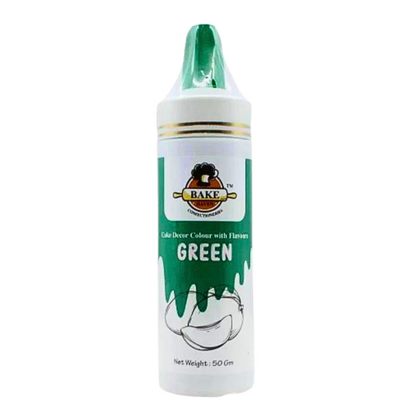 Green - Bake Haven Edible Puff/Dust Colour - 25 gram - Bakeyy.com