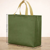 Green_Non-Woven_Fabric_Carry_Bag_25 - Bakeyy.com IN