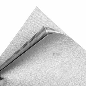 Grid Textured Wrapping Paper | Chocolate and Mewa Wrapping Paper | Pack of 200 - Bakeyy.com - India - Grid Textured Wrapping Paper | Chocolate and Mewa Wrapping Paper | Pack of 200 - Small / Silver 140.00