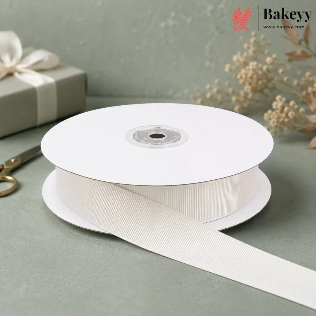 Grosgrain_Ribbon_Roll_with_Ribbed_Texture_for_Gift_Packing_50_Meter_Pack_of_1 - Bakeyy.com IN