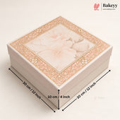 Floral Printed Rigid Hamper Box | 2 Designs | 3 Sizes | Pack of 1