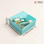 Floral Printed Rigid Hamper Box | 2 Designs | 3 Sizes | Pack of 1