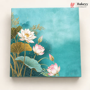 Floral Printed Rigid Hamper Box | 2 Designs | 3 Sizes | Pack of 1