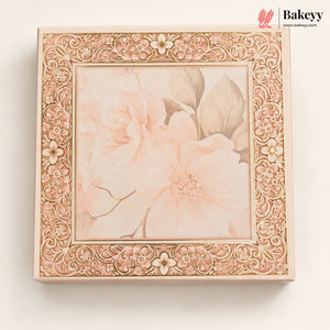 Floral Printed Rigid Hamper Box | 2 Designs | 3 Sizes | Pack of 1