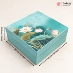 Floral Printed Rigid Hamper Box | 2 Designs | 3 Sizes | Pack of 1