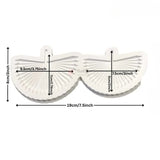 Hand fan Silicone Fondant Mold | Double Leaf Texture Press for Cake Decoration | Pack of 1