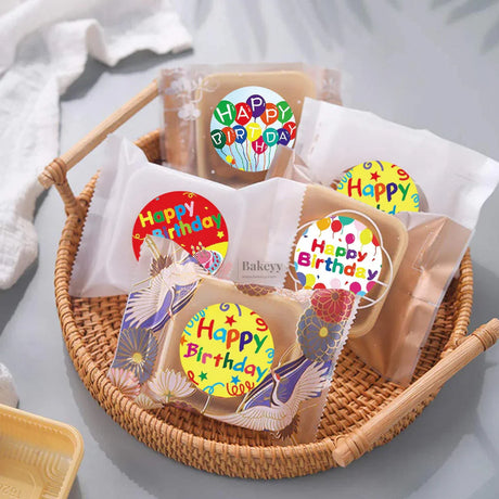 Happy birthday sticker roll 1