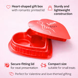Heart-Shaped Valentine Gift Box | Decorative Chocolate & Dessert Packaging Box | Cavity Chocolate Box | Pack of 10