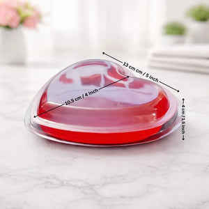 Heart-Shaped Food Container with Transparent Lid | Multipurpose Dessert & Gift Packaging Box | Reusable | Pack of 25 - Bakeyy.com - India - Heart-Shaped Food Container with Transparent Lid | Multipurpose Dessert & Gift Packaging Box | Reusable | Pack of 25 - Default Title 425.00