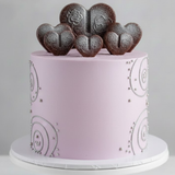 Heart Shape Garnishing Silicone Mould for Cakes & Chocolates | Multi Size Hearts | Pack of 1