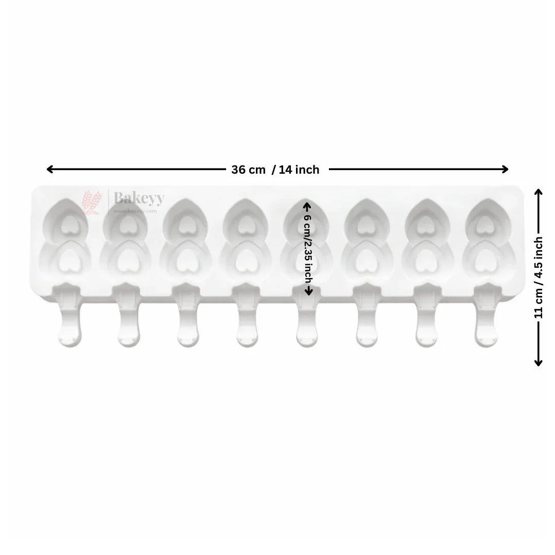 Heart_Shape_Popsicle_Silicone_Mould_Ice_Cream_Kulfi_Mould_Food-Grade_Silicone_Pack_of_1 - Bakeyy.com