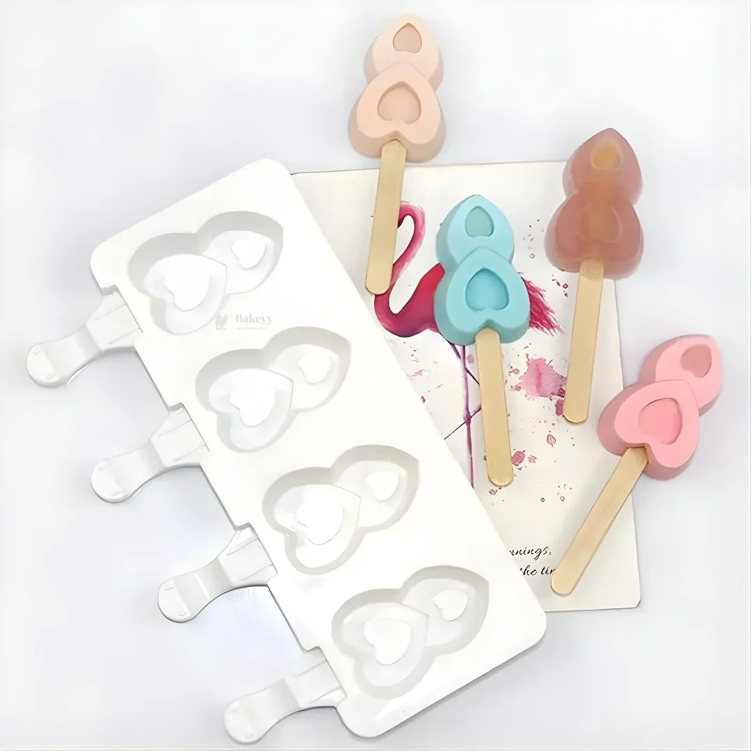 Heart_Shape_Popsicle_Silicone_Mould_Ice_Cream_Kulfi_Mould_Food-Grade_Silicone_Pack_of_1_3 - Bakeyy.com