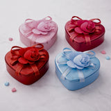 Heart Shape Empty Decorative Tin Box | Gift Box | Chocolate Box | Sweet Box | Jewellery Box | Luxury Box | Pack of 10