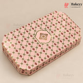 Printed Chocolate Gift Hamper Box with Golden Cavity | 4 Designs | Pack of 1
