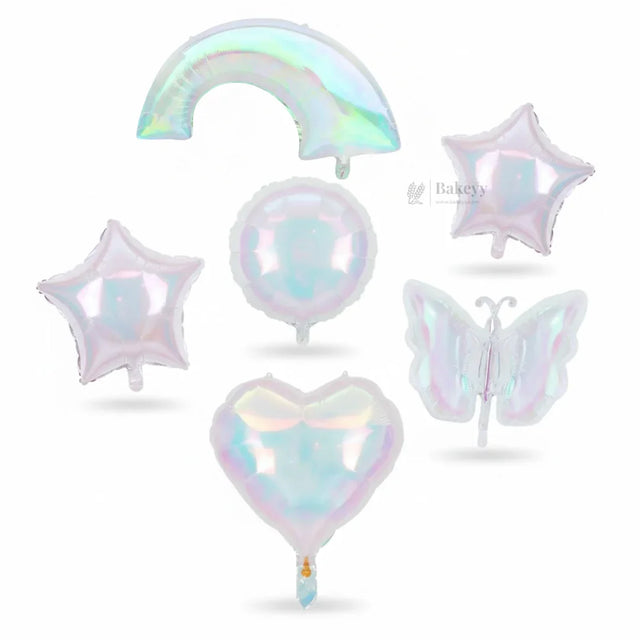 Holographic Foil Balloon – Party Decoration Combo Pack 1 Piece