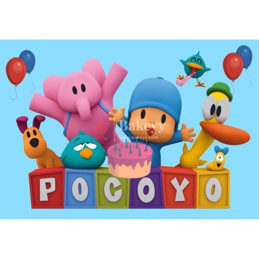 6pcs Baby Boss Boy theme Pocoyo Birthday Cake Topper| Cupcake Toppers| Bday Decorations Items - Bakeyy.com - India - 6pcs Baby Boss Boy theme Pocoyo Birthday Cake Topper| Cupcake Toppers| Bday Decorations Items - Default Title