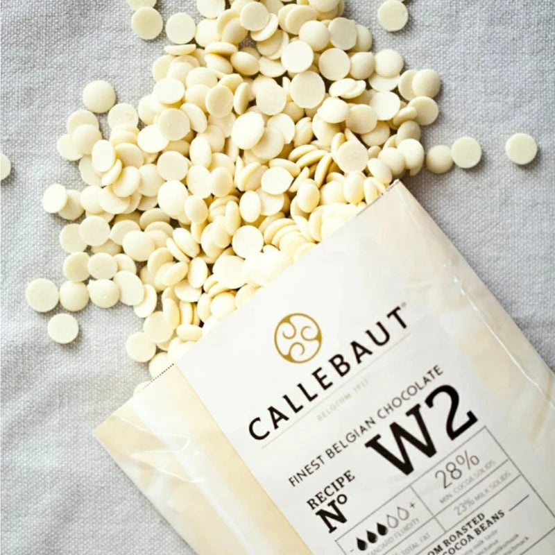Callebaut W2 - White Couverture Chocolate - 2.5kg