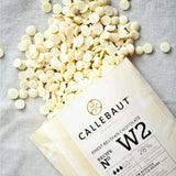 Callebaut W2 - White Couverture Chocolate - 2.5kg