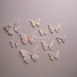 10 pcs shiny butterfly Birthday Cake Topper| decoration Toppers| Bday Decorations Items | - Bakeyy.com - India - 10 pcs shiny butterfly Birthday Cake Topper| decoration Toppers| Bday Decorations Items | - Pink