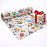 Illustrated Gift Wrapping Paper | Multiple Designs Available | Pack of 25 Sheets