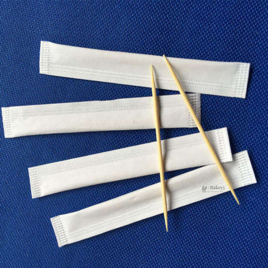 Individually Wrapped Wooden Toothpicks | Pack of 1000