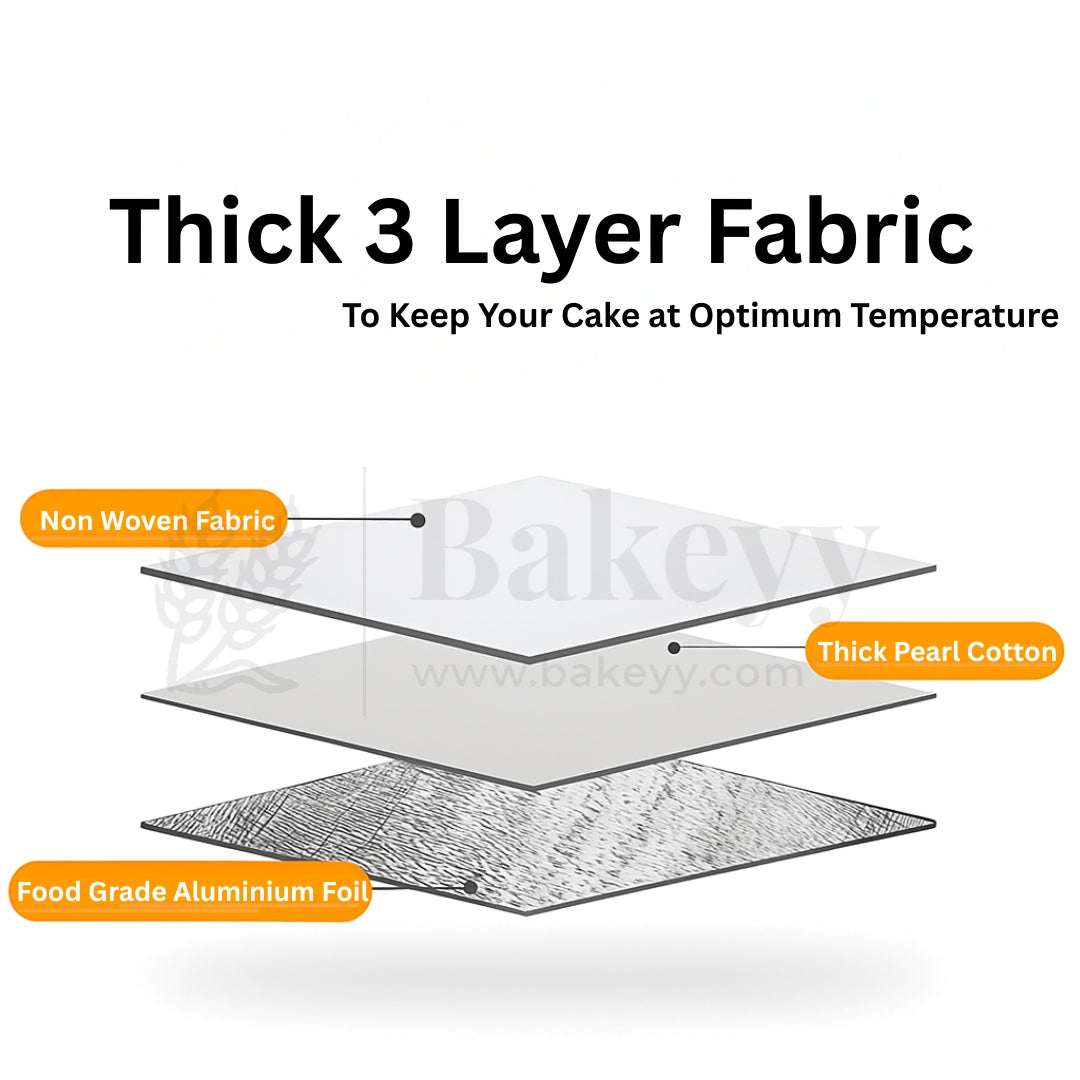 Insulated Cake Bag | Travel Friendly Cake Bag |  1 Piece