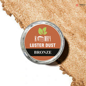 Kemy Luster Dust Bronze container with bronze powder on a white background