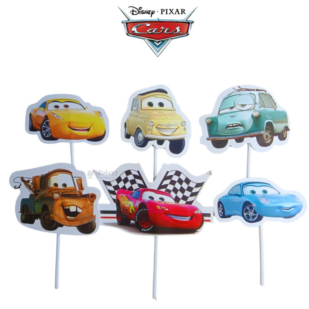 Kids Movies & Shows Cake Toppers | Birthday Party Decor | Birthday Cake Decor | Pack of 6