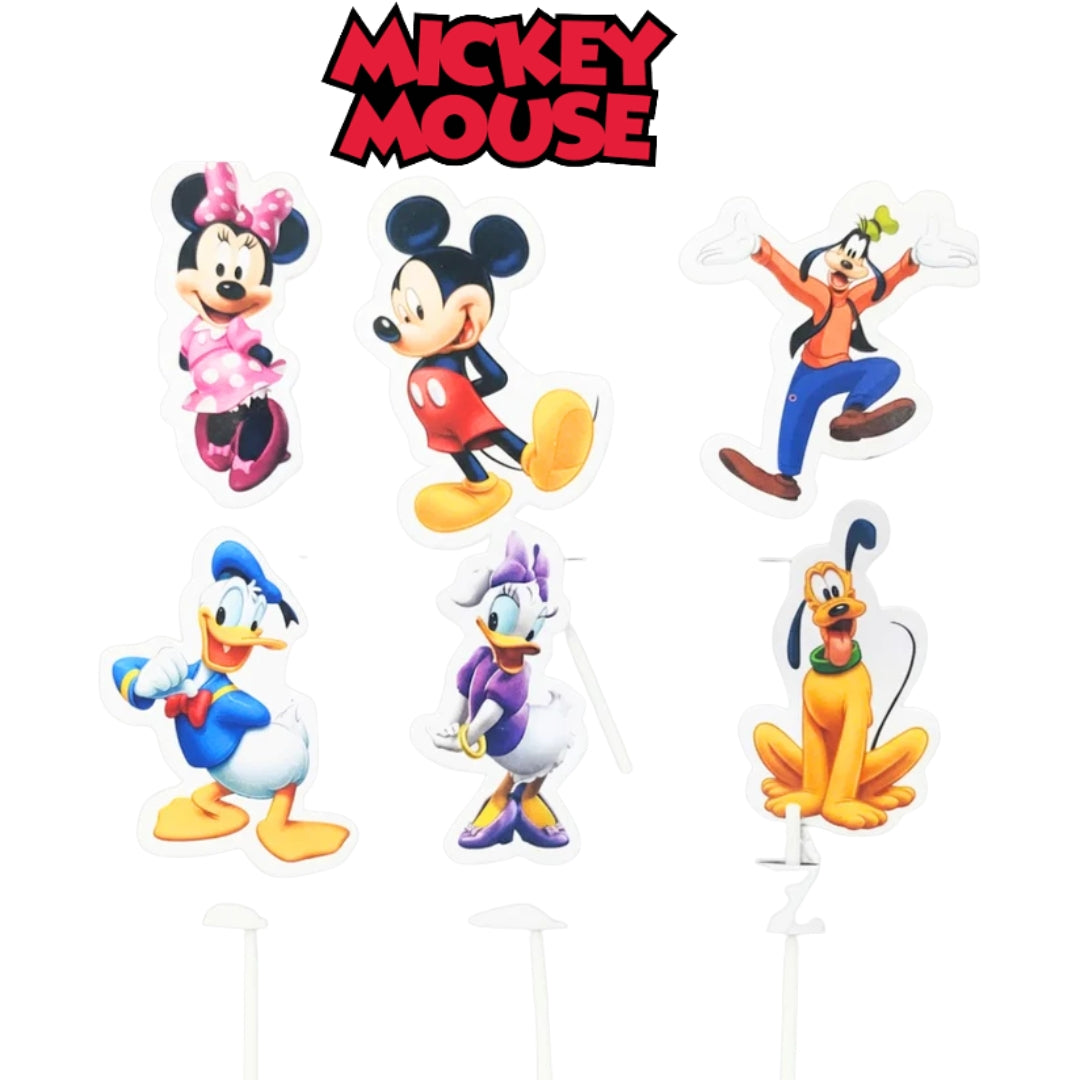 Kids Movies & Shows Cake Toppers | Birthday Party Decor | Birthday Cake Decor | Pack of 6 - Bakeyy.com - India - Kids Movies & Shows Cake Toppers | Birthday Party Decor | Birthday Cake Decor | Pack of 6 - Chhota Bheem 13.00