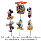 Kids Movies & Shows Cake Toppers | Birthday Party Decor | Birthday Cake Decor | Pack of 6