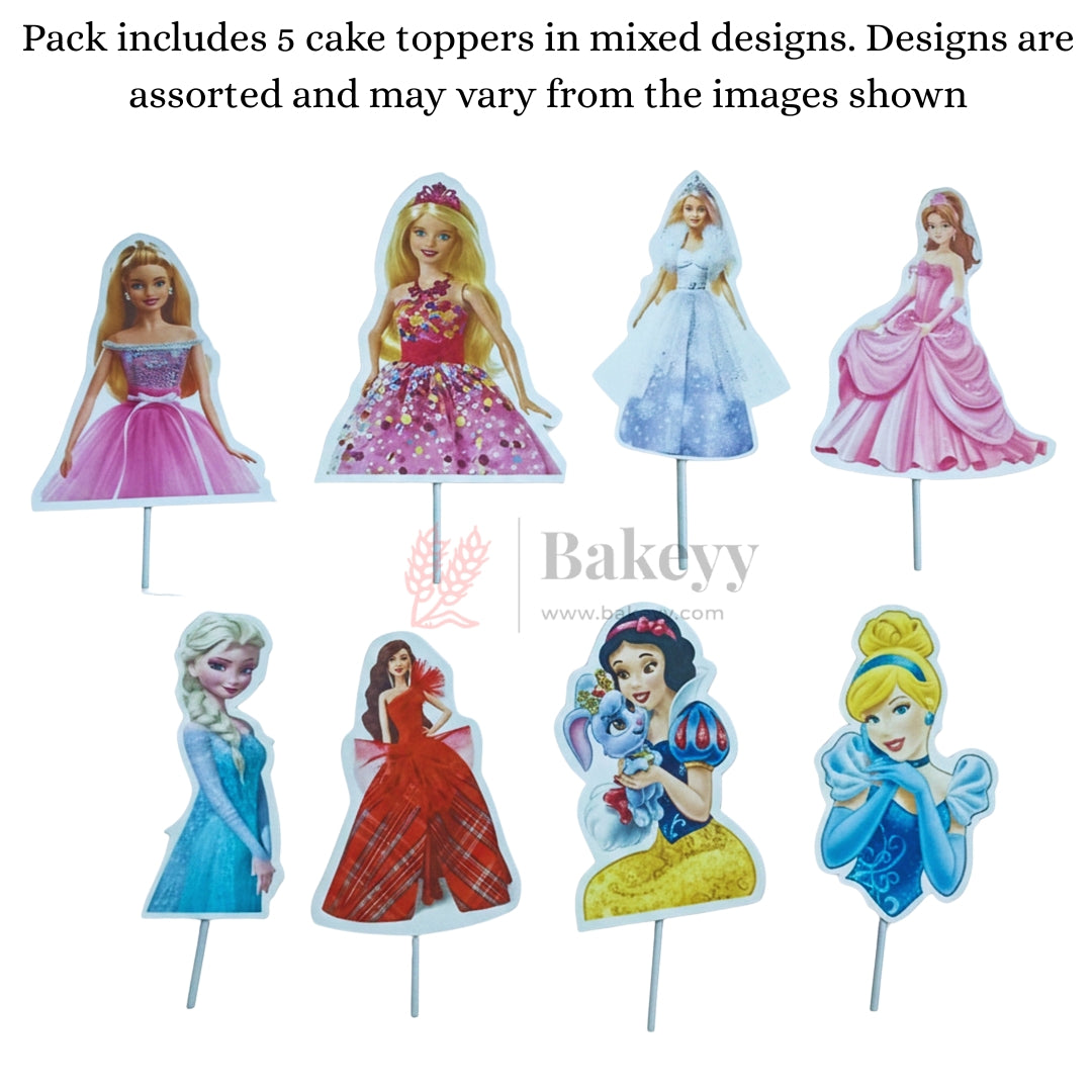 Kids Theme Cake Toppers | Fun Character Designs | Decorative Toppers for Cakes and Cupcakes | Pack of 6 - Bakeyy.com - India - Kids Theme Cake Toppers | Fun Character Designs | Decorative Toppers for Cakes and Cupcakes | Pack of 6 - Constructor 13.00