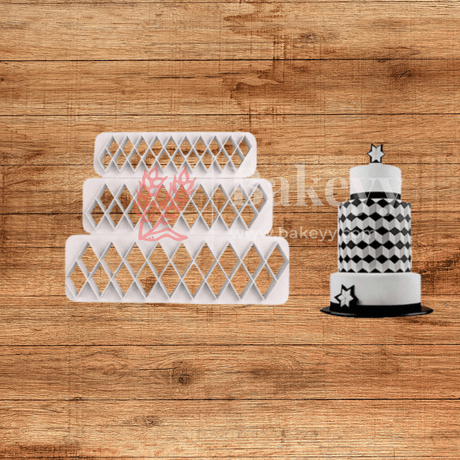 Lattice Cutter Set – Perfect for Pies, Fondant, and Pastry Decoration - Bakeyy.com - India - Lattice Cutter Set – Perfect for Pies, Fondant, and Pastry Decoration - Default Title